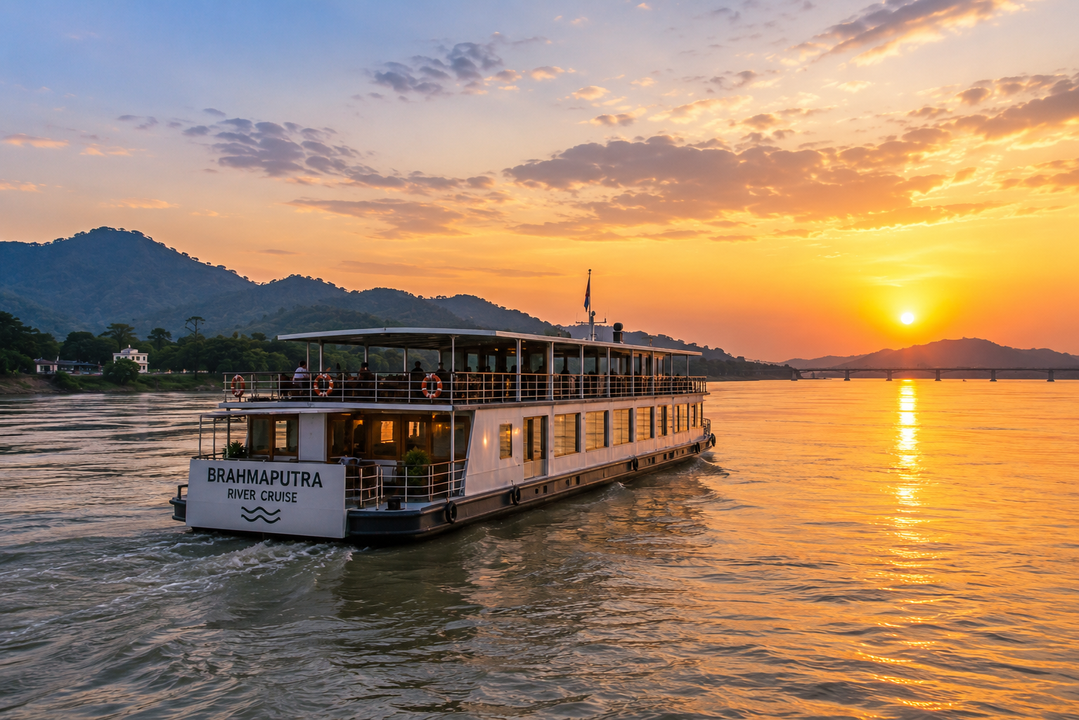 Brahmaputra River cruise